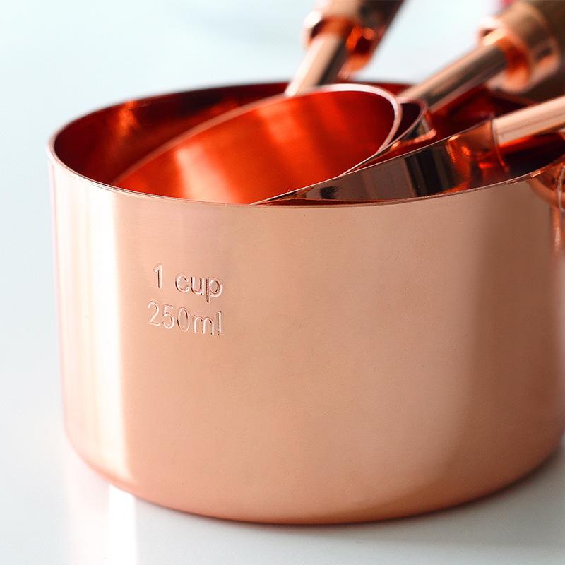 Copper Plated Measuring Set by Susan