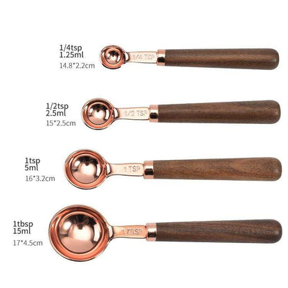 Copper Plated Measuring Set by Susan